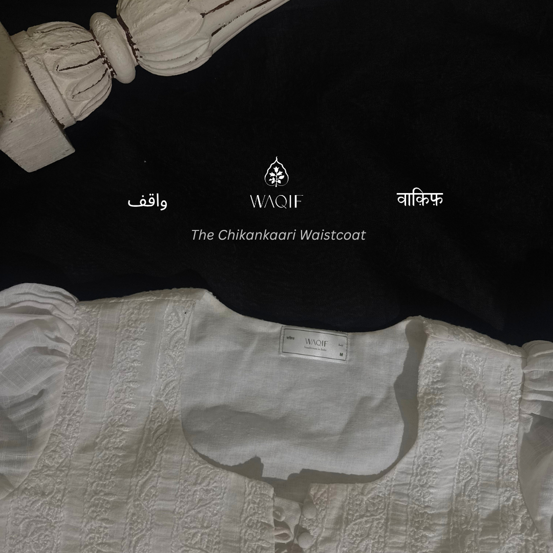 Chikankaari Waistcoat