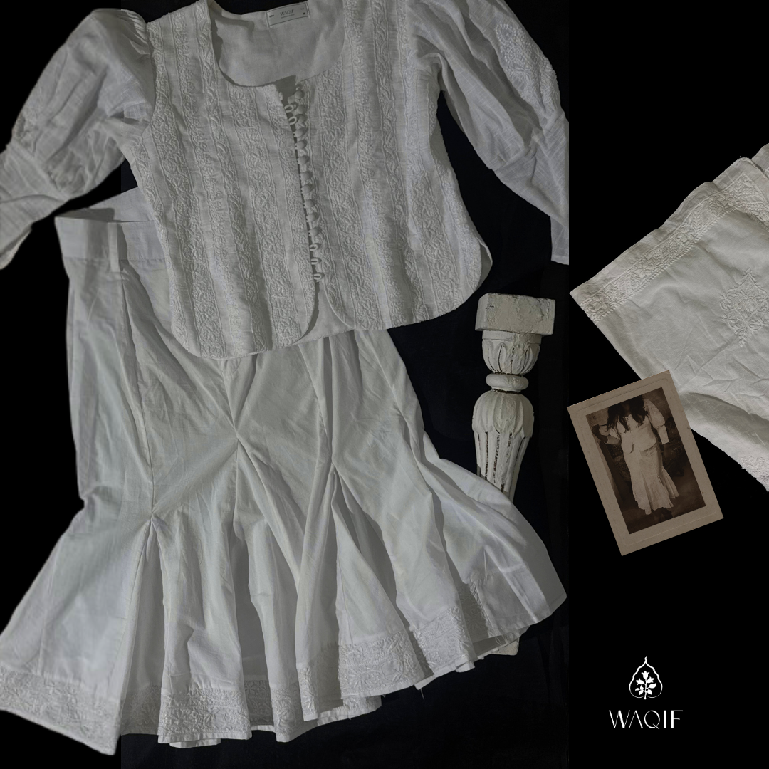 Chikankaari Waistcoat